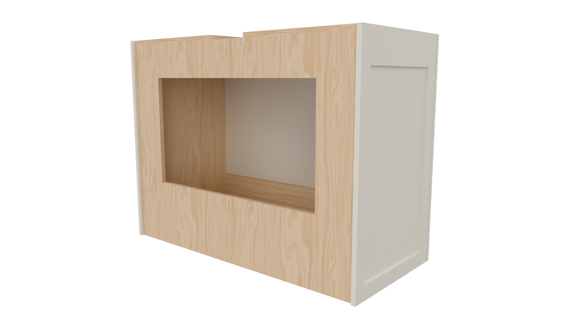Range Hood | Arched MDF Panel