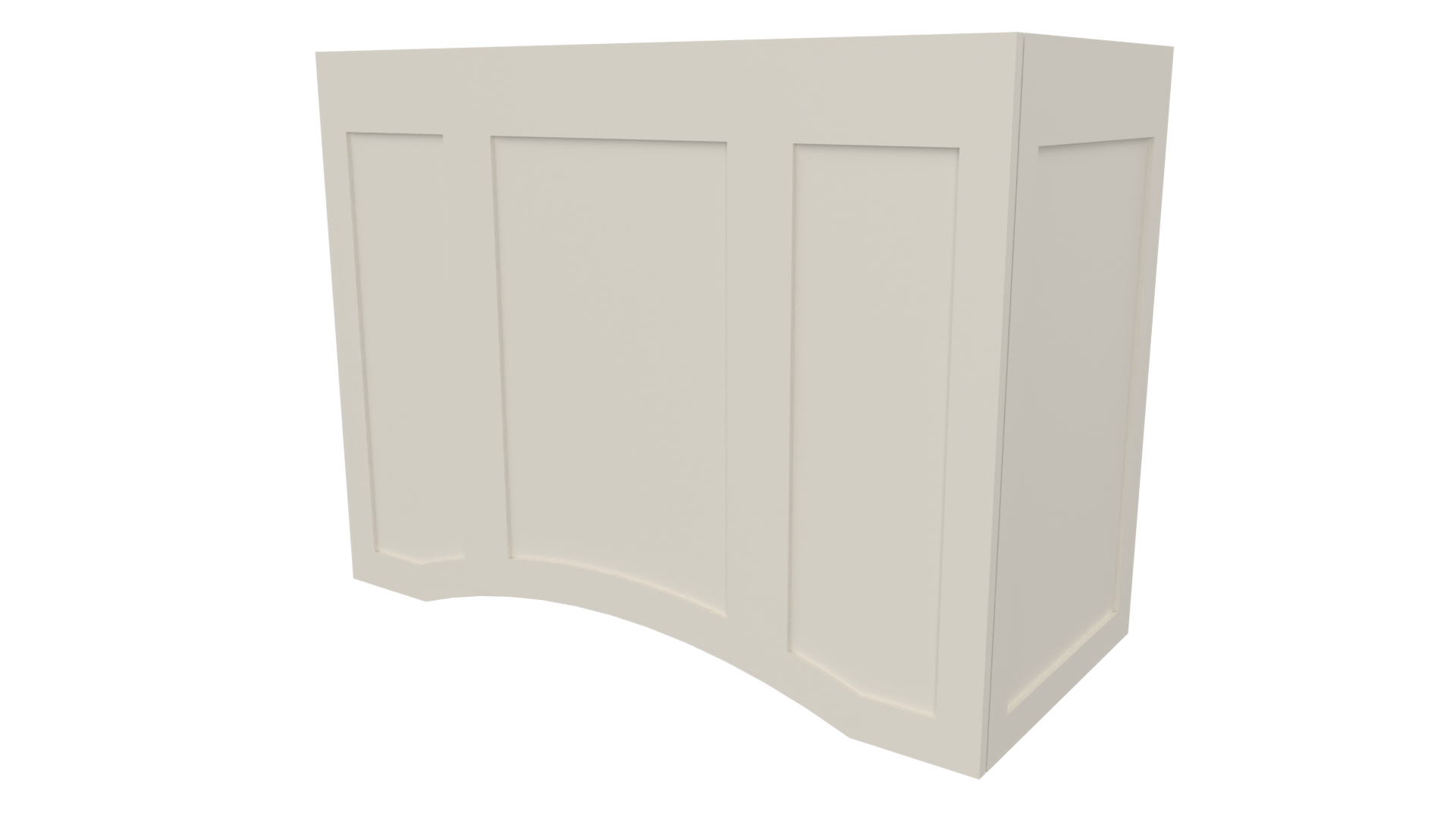 Range Hood | Arched MDF Panel