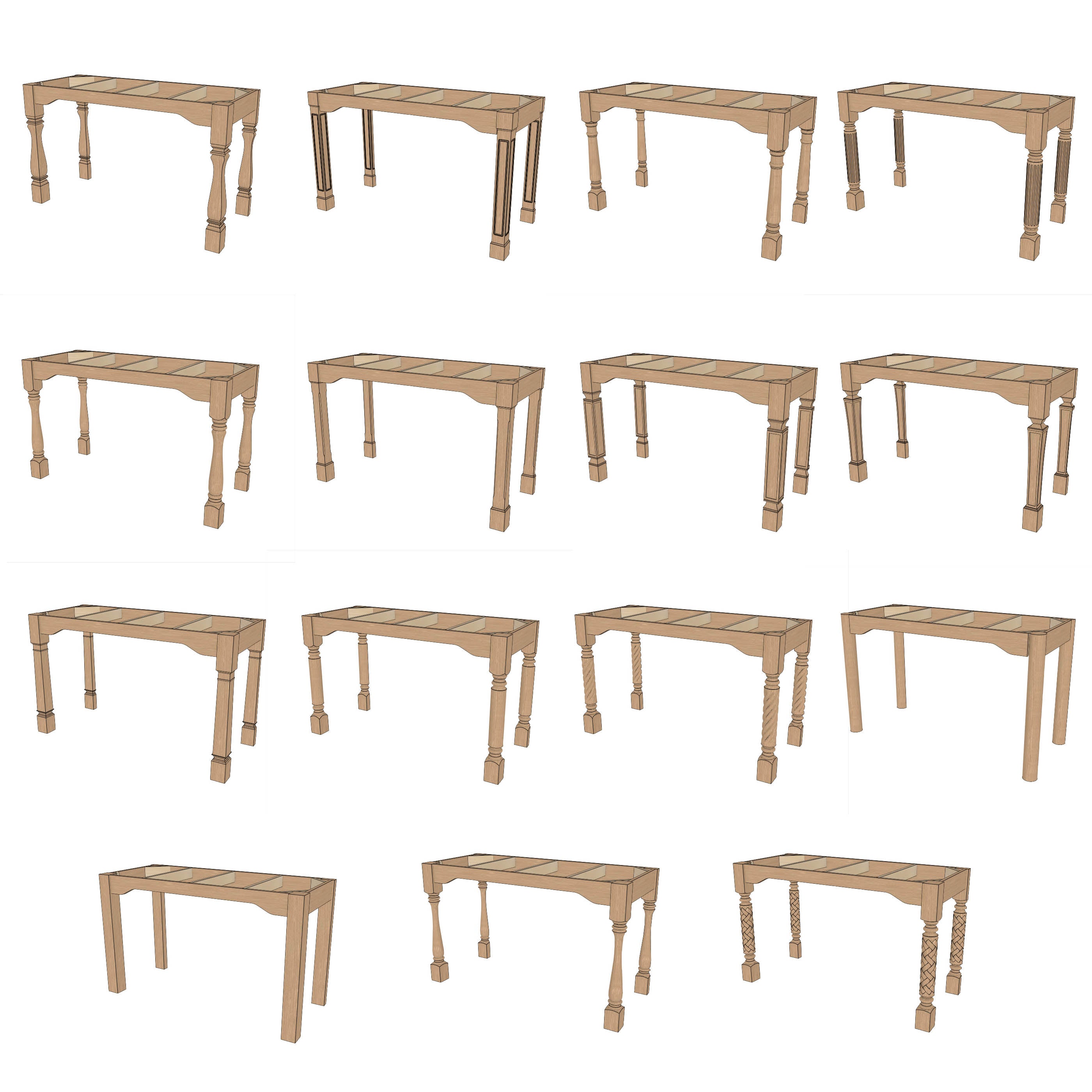 Island Leg Assembly